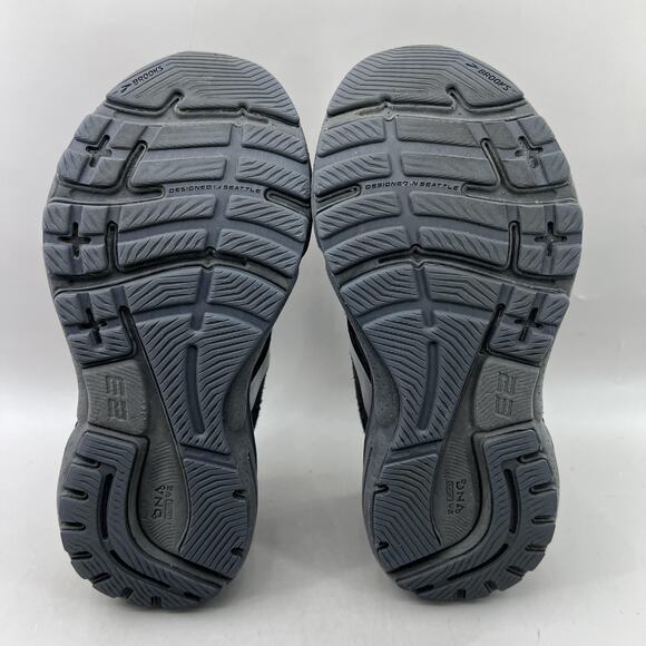 Brooks Adrenaline GTS 23 Running Shoes Women Size 7 B Black Purple Low Sneakers - Picture 7 of 8